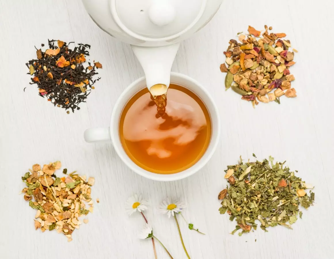 herbal tea pot