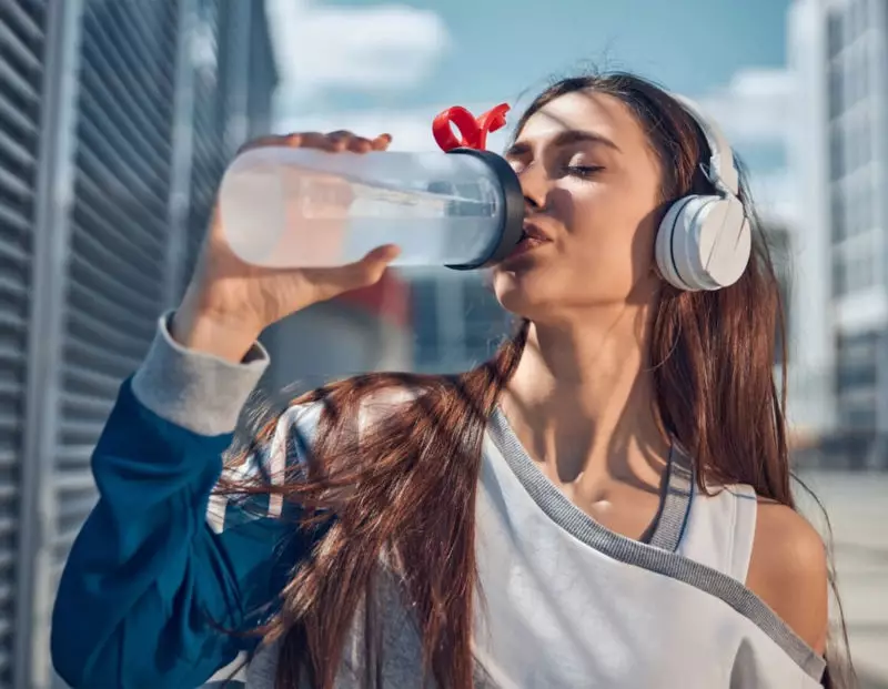 drink water to balance metabolism